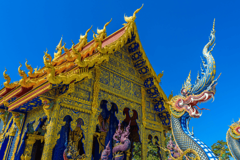 From Chiang Mai: White Temple, Blue Temple & Black House White ,Blue ,Red Temples ,Singha Park and Lalitta Café