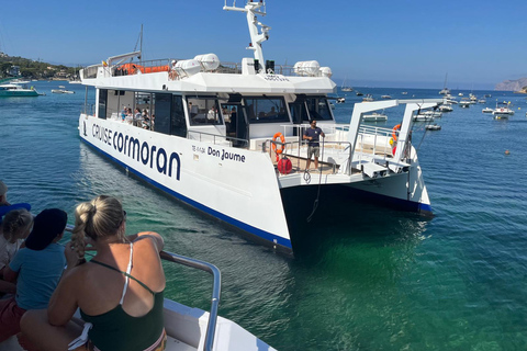 Mallorca: Excursión en barco de 3,5 horas con baño y snorkelPunto de encuentro en Santa Ponsa