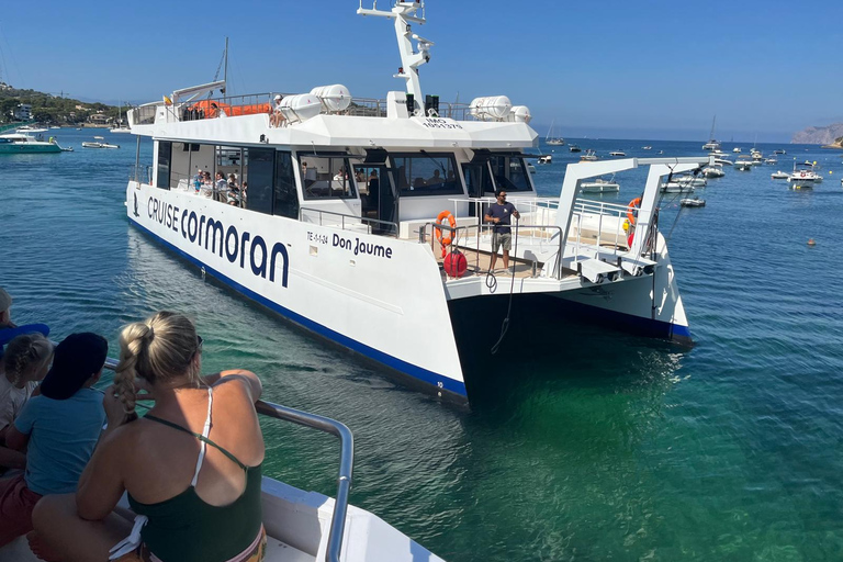 Mallorca: Excursión en barco de 3,5 horas con baño y snorkelPunto de encuentro en Santa Ponsa