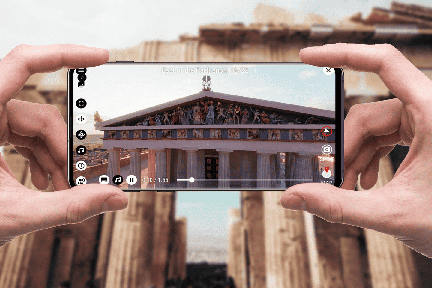 雅典卫城门票 虚拟现实语音导览