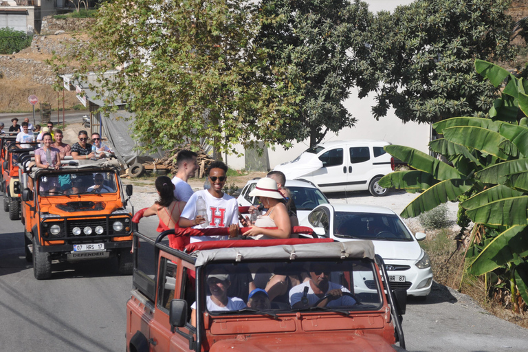 Marmaris: Jeep Safari Adventure with Waterfall & BBQ Lunch Marmaris: Jeep Safari and Village Tour with Lunch