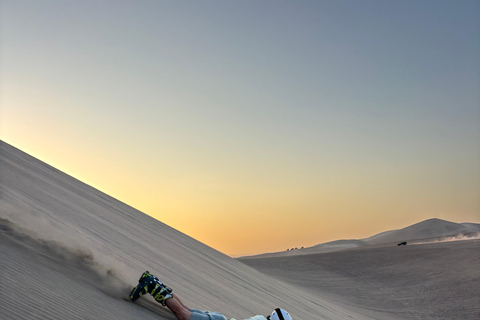 Huacachina: Private Ski & Sandboard Experience with Sunset Huacachina: Skiing & Sandboarding in the Desert