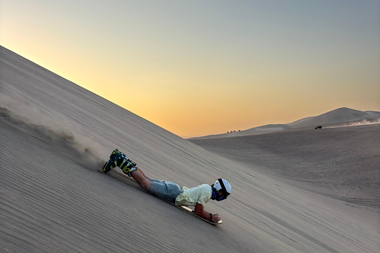 Huacachina: Private Ski & Sandboard Experience with Sunset Huacachina: Skiing & Sandboarding in the Desert
