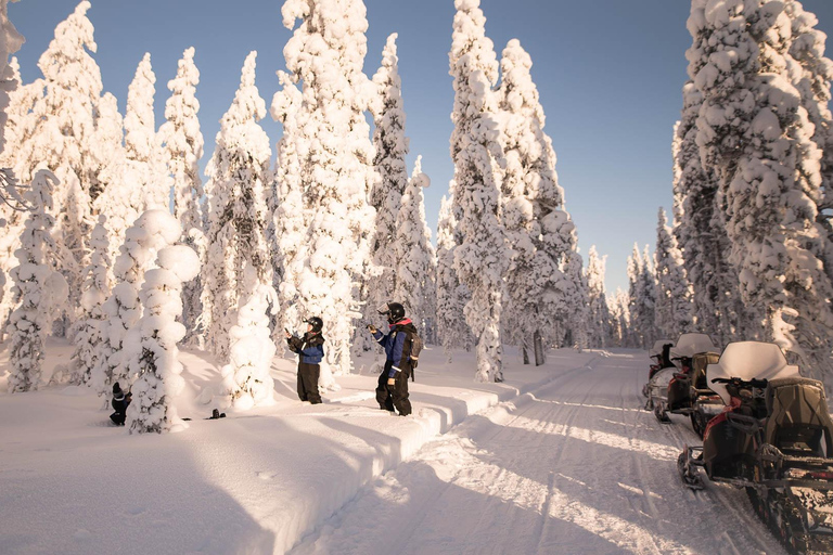 Levi: 4 Hour Snowmobile Safari to the Fells in Levi