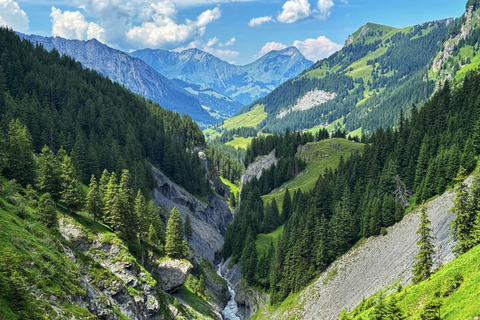 Griesalp Dolina alpejska wpisana na listę UNESCO Wycieczka rowerem elektrycznym z InterlakenWycieczka rowerowa elektrycznym rowerem z Interlaken do alpejskiej doliny Griesalp wpis