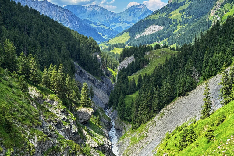Griesalp Dolina alpejska wpisana na listę UNESCO Wycieczka rowerem elektrycznym z InterlakenWycieczka rowerowa elektrycznym rowerem z Interlaken do alpejskiej doliny Griesalp wpis