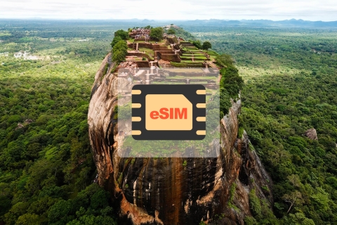 Sri Lanka : forfait de données eSIM3 Go/14 jours