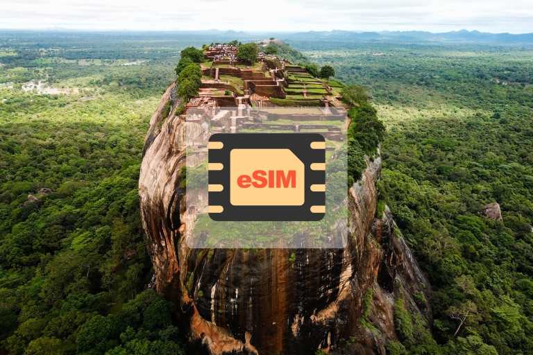Sri Lanka: eSIM-gegevensabonnement1 GB/3 dagen