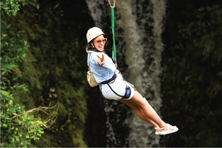 Mauritius:La Vallee des Couleurs, La Vallee Extreme Tour Zip