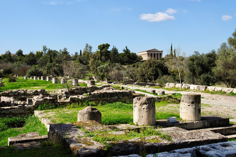Acropolis, Plaka & Ancient Agora Guided Tour Guided Tour WITHOUT Entry Tickets