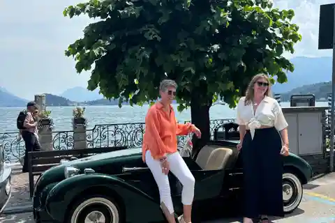 De Milão: Passeio pelo Lago de Como Dirigindo um Carro Antigo