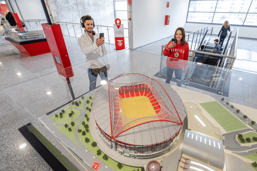 SL Benfica Stadion- en museumtour met Nata-kit voor 2