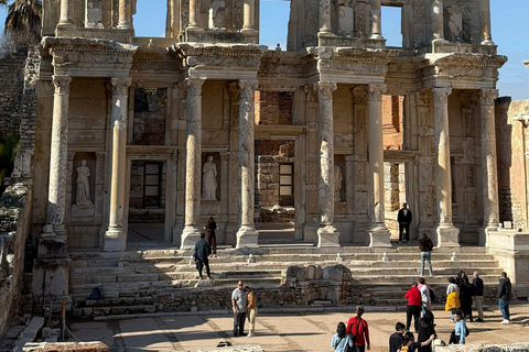 Icmeler: Ephesus and House of Virgin Mary Day Trip Tour without Entrance Fees