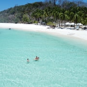 From Coron Town: Beaches and Islands Boat Tour with Lunch