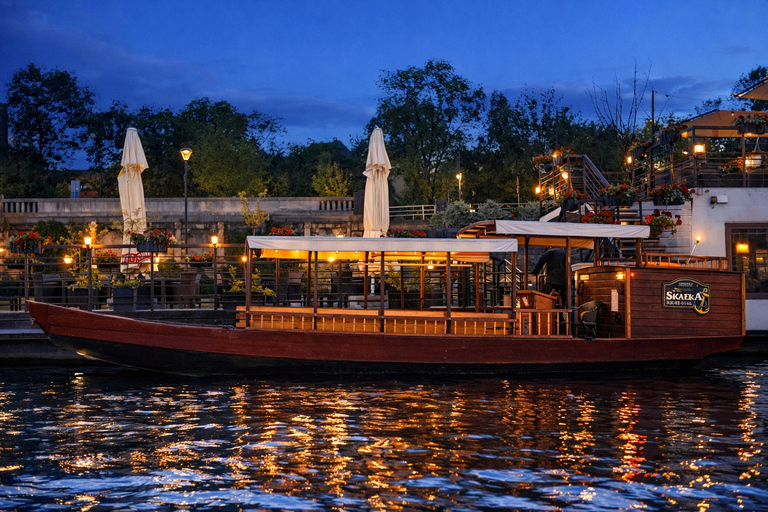 Krakow: Vistula Night Cruise by Gondola w/ Audio Commentary