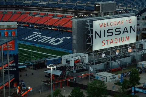 Nashville: Tennessee Titans Football Game at Nissan Stadium Short Side Upper