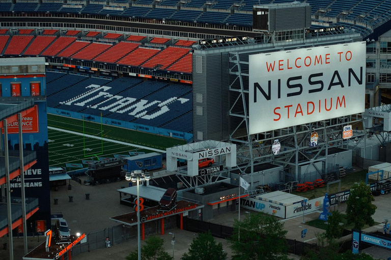 Nashville: Tennessee Titans Football Game at Nissan Stadium Short Side Upper