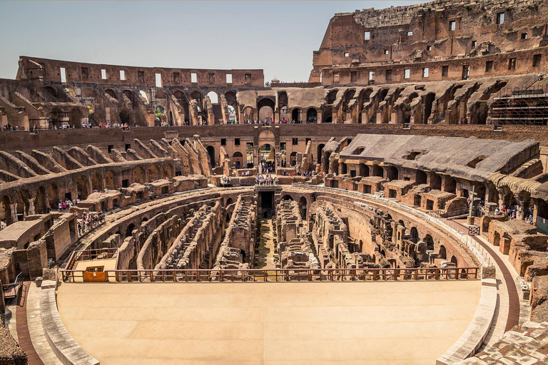Rome: Colosseum Express Experience with Audio Guide App Skip-the-Line Self-Guided Tour