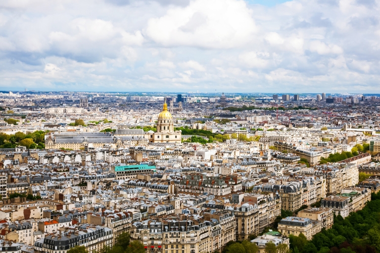 Parijs: 2e etage van de Eiffeltoren per trap + optie topStandaard groepstour in het Spaans, zonder tickets voor top