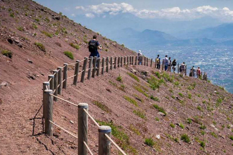 Vulcões e Ruínas: visita o Monte Vesúvio, Herculano e PompeiaDe Nápoles para visitar o vulcão e as ruínas