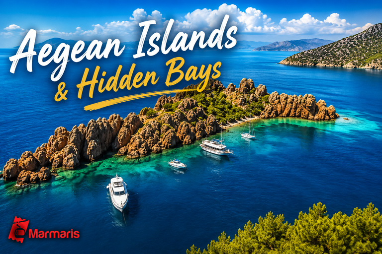 Hisarönü: Aegean Islands Boat Trip with Lunch & Soft Drinks