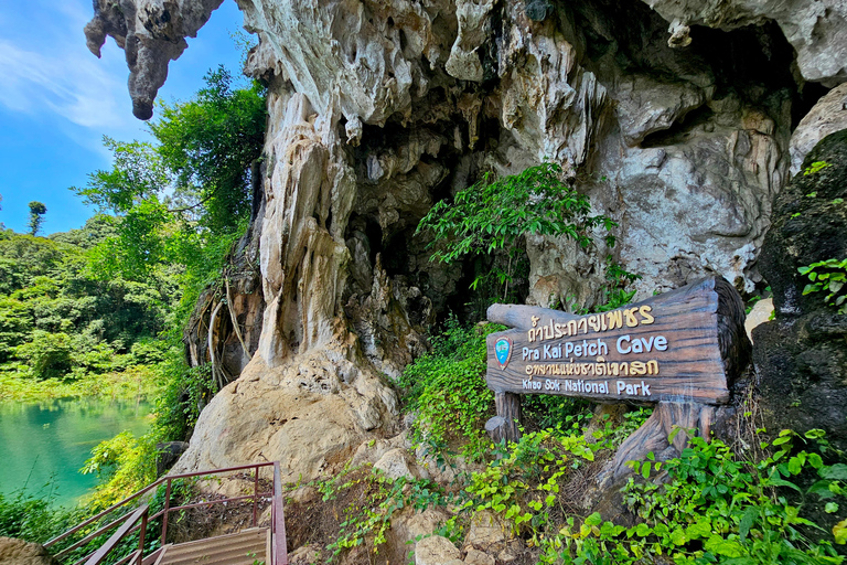 Khao Sok: Private Longtail Boat Tour at Cheow Lan LakeOption 2: 4-Hour Tour with Hotel Pickup and Drop-Off