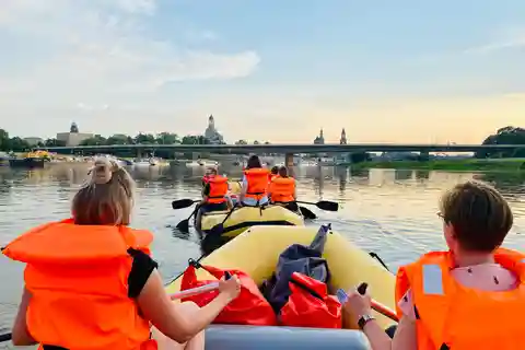 Dresden: Boat tour in an inflatable boat from DD to Meissen