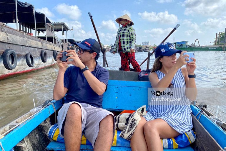 Z Ho Chi Minh: Cai Rang Floating Market, Cai Be wycieczka 1-dniowaZ Ho Chi Minh: Prywatny pływający targ Cai Rang, My Tho