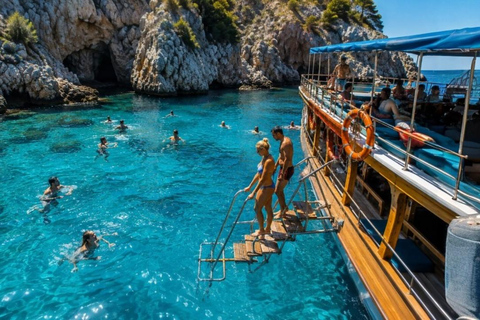 Alanya: Relaxing Cruise with Transfer Alanya : Relax Boat Trip without Transfer