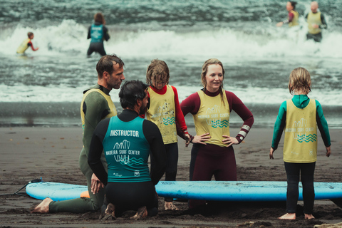 Madeira : Experiencia de surf para todosClase de surf en grupo semiprivado