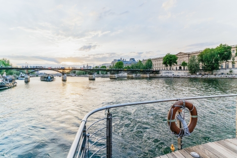 Parijs: avondrondvaart over de Seine met dinerParijs 2,5-uur durende Dinercruise: Service Privilège