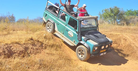 Side: Jeep Safari, Green Lake Boat Trip & Lunch with Pickup