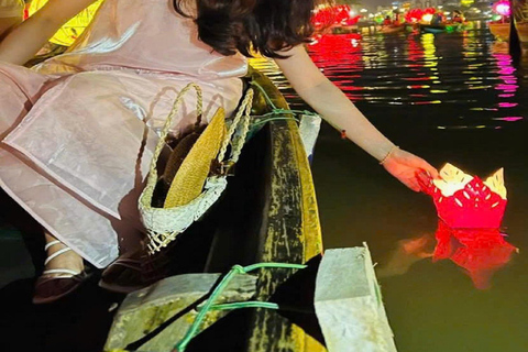Hoi An Private Lantern Cruise by Romantic Sunset/Night HoiAn Lantern Cruise Private/Sunset/Sunrise/Lighting Lantern