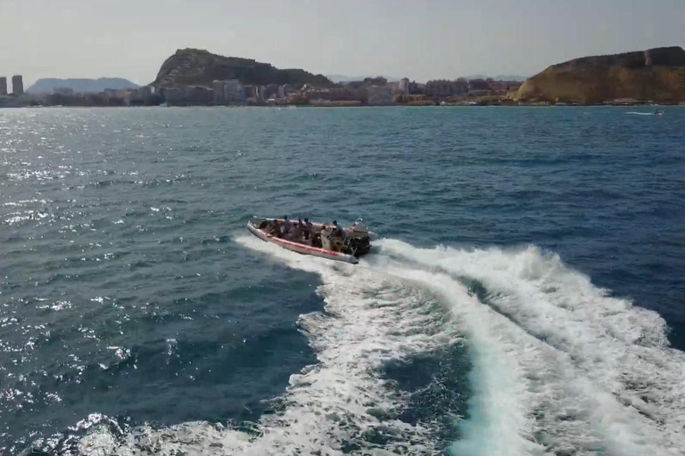 From Alicante: Private Speedboat Tour for a Farewell