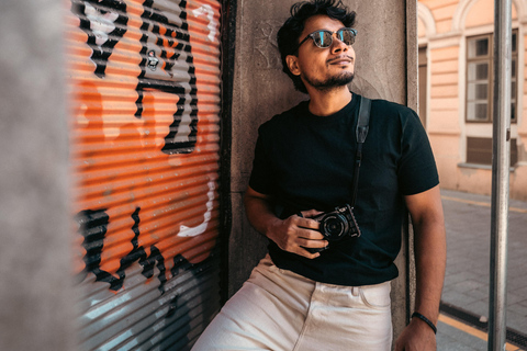 Foto di strada nelle vie più belle di Budapest