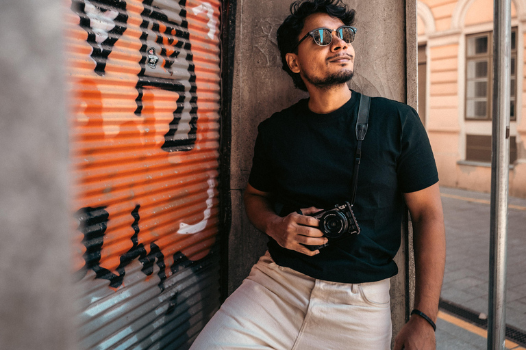 Foto di strada nelle vie più belle di Budapest