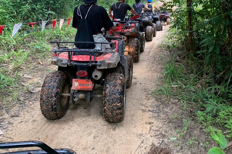 Krabi: Guided ATV Jungle Ride & Khlong Root Kayaking ATV Ride (45 Mins) + Kayaking (2 Hours)