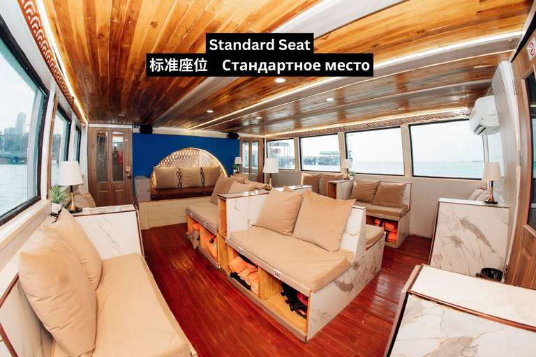 Pattaya: Premium Ferry Transfer to/from Koh Larn with Café Back to Pattaya – Standard Seat