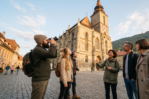 Bucharest-Dracula Castles, Peles-Cantacuzino-Brasov Day Tour COACH TOUR Audio guide in 24 languages