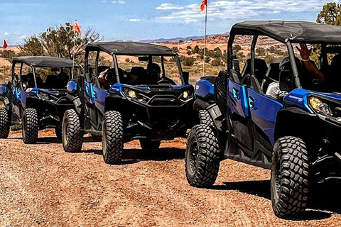 Moab: U-Drive UTV Guided Hell's Revenge Adventure 4 Seat Can-Am Commander 1000