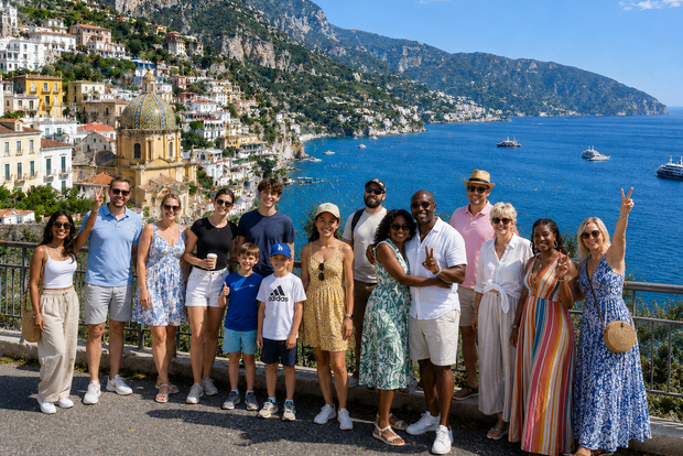 Från Neapel/Salerno: Gruppresa till Positano, Amalfi, Ravello