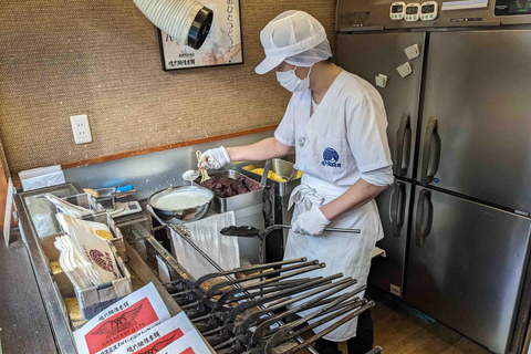 Tokyo: Tour gastronomico di Togoshi Ginza