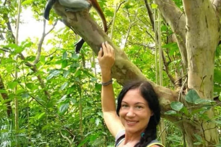 Zanzibar: Jozani Forest, local Zoo & Salam Cave Turtle Swim Private Tour + Tickets + Transfer + Guide