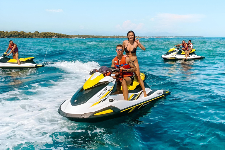 Franse Rivièra: Jetski avontuur met optionele instructeurJetski 60min