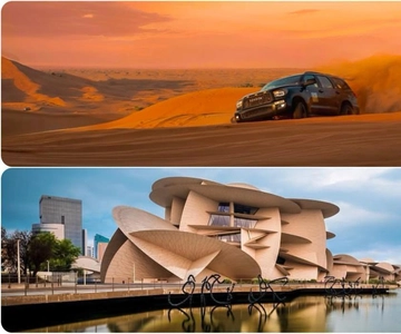 Doha: Combo City Tour and Desert Safari with Camel Ride