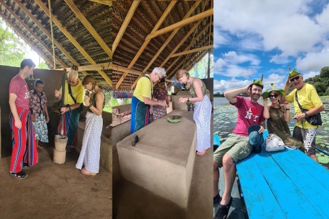 Vanuit Negombo: Dagtocht Sigiriya Dambulla en dorpssafari