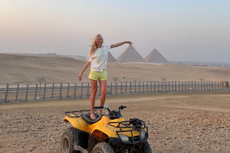Kair: Sunset Pyramids Quad Biking AdventurePrzygoda z piramidami o zachodzie słońca