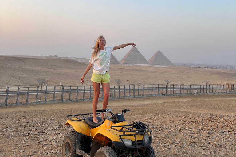 Cairo: Sunset Pyramids Quad Biking Adventure Sunset Pyramids Adventure