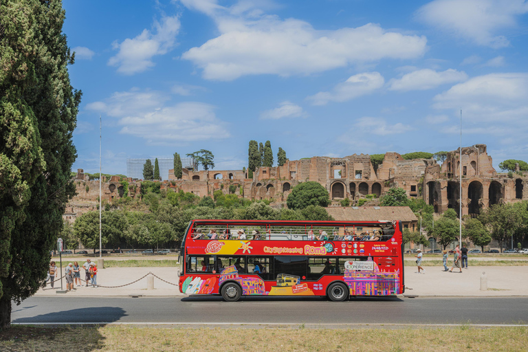 From Civitavecchia: Hop-On Hop-Off Rome Tour & Bus Transfer Rome Transfer Only by bus from Civitavecchia in Italian