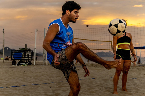 Rio de Janeiro: Footvolley on Copacabana Beach